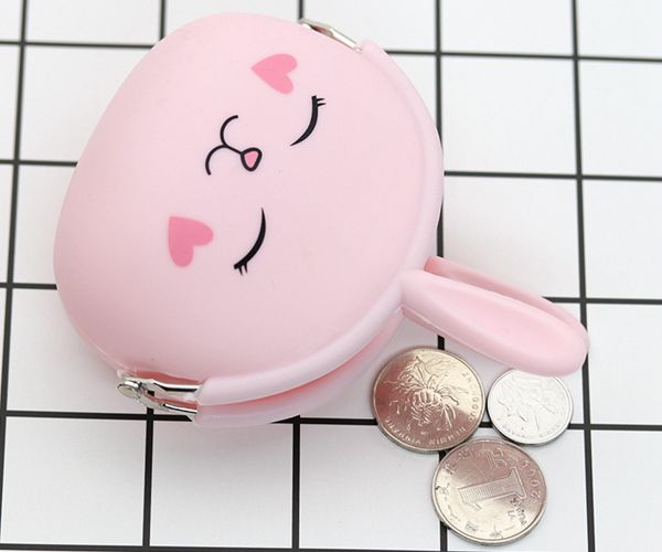 硅膠家用鑰匙包，卡通鑰匙包，女士硅膠鑰匙包